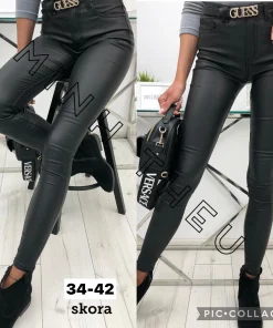 Spodnie skórzane Damskie,size 34-42,Paczka 10szt ,1 kolor