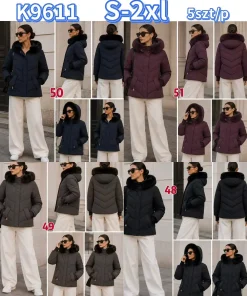 Kurtki Damskie,size s-2xl,paczka 5szt,1kolor