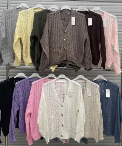 Swetry Damskie WŁOSKA,Size uni,paczka 6szt, mix kolor