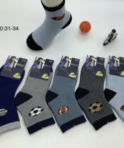 Skarpetki DZIECIĘCA,size 23/26-31/34,Paczka 40szt ,mix kolor