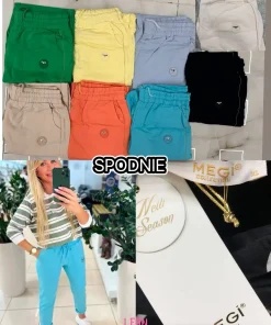 Spodnie damskie,size uni,paczka 6szt,mix kolor