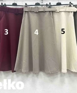 Spódnica długa Damskie WŁOSKA,Size uni,paczka 6szt, mix kolor