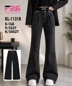 Spodnie JEANSY DZIECIĘCA,size 8-16lat,Paczka 5szt,1kolor