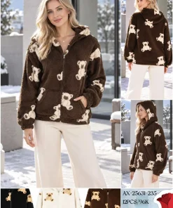 Kurtki Damskie,size m-2xl,paczka 12szt,mix kolor