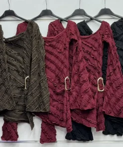Bluzki Damskie WŁOSKA,Size uni,paczka 6szt, mix kolor