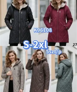 Kurtki damskie ,size 3-7xl,Paczka 5szt ,1kolor