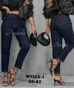 Jeansy Damskie,size 34-42,paczka 10szt,1kolor