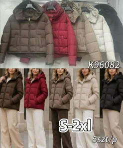 Kurtki damskie ,size s-2xl,Paczka 5szt ,1kolor