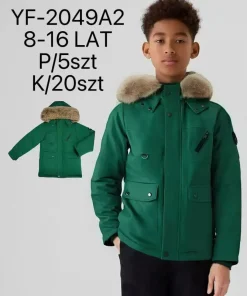 Kurtki DZIECIĘCA,size 8-16lat,paczka 5szt,1kolor