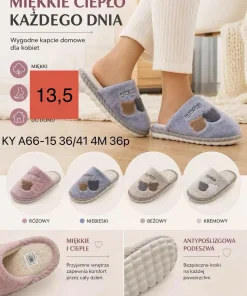 Buty Kapcie DAMSKIE 36-41 36par)