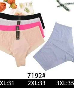 Majtki Damskie,size xl-3xl,paczka 24szt,mix kolor