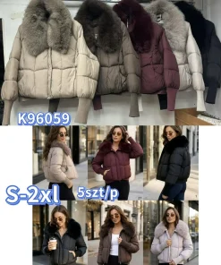 Kurtki damskie,Size s-2xl,paczka 5szt, 1kolor