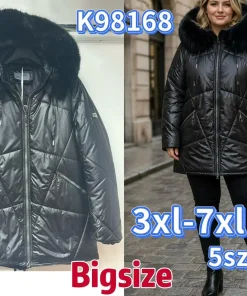 Kurtki Damskie,size 3-7xl,paczka 5szt,1kolor