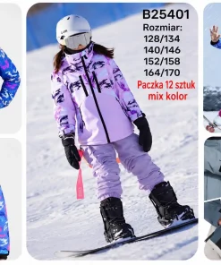 Kurtki DZIECIĘCA,size 128-170,paczka 12szt,mix kolor