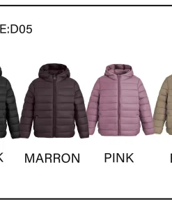 Kurtki DZIECIĘCA,size 4-14lat,Paczka 6szt,1kolor