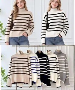 Swetry damskie,size uni,paczka 12szt,mix kolor