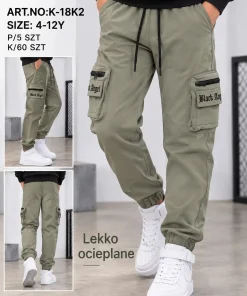 Spodnie DZIECIĘCA,size 4-12lat,Paczka 5szt,1kolor