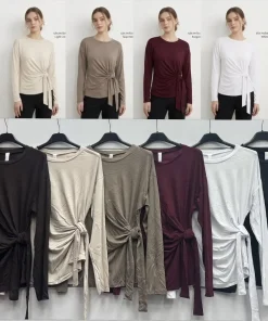 Bluzki Damskie WŁOSKA,Size uni,paczka 6szt, mix kolor