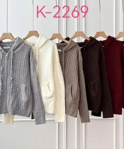 Swetry damskie ,size uni,Paczka 12szt ,mix kolor
