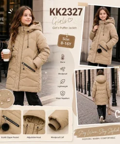 Kurtki DZIECIĘCA,size 8-16lat,Paczka 5szt ,1 kolor