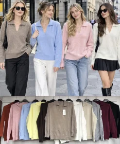 Swetry Damskie TURECKA,Size uni,paczka 6szt, mix kolor