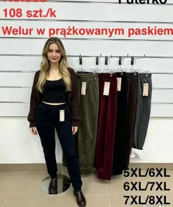 Spodnie Damskie,size 5/6-7/8xl,paczka 12szt,mix kolor