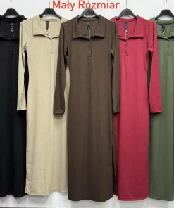 Sukienki Damskie WŁOSKA,Size uni,paczka 6szt, mix kolor