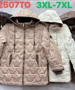 Kurtki Damskie, size 3xl-7xl,paczka 5szt,1kolor