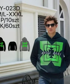 Bluzy MĘSKIE,size m/l-3xl,Paczka 10szt,mix kolor