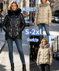 Kurtki damskie,size s-2xl,Paczka 5szt,1kolor