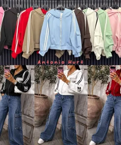 Bluzy Damskie ,Size uni,paczka 6szt, mix kolor