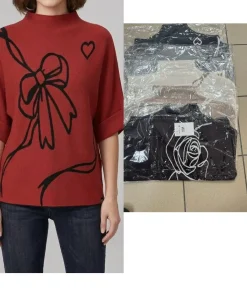 Swetry damskie ,size uni,Paczka 12szt ,mix kolor