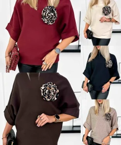 Swetry damskie,size uni,Paczka 12szt,mix kolor