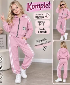 Komplety DZIECIĘCE, size 4-14lat,paczka 6szt,1kolor