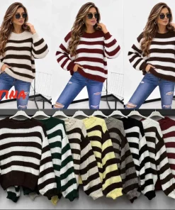 Swetry damskie,size uni,Paczka 6szt,mix kolor
