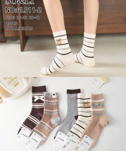 Skarpety Damskie,size 35-42,paczka 40szt,mix kolor