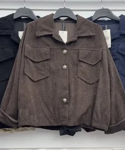 Kurtki Damskie WŁOSKA,Size uni,paczka 6szt, mix kolor