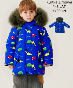 Kurtki DZIECIĘCA,size 1-5lat,Paczka 5szt ,1 kolor