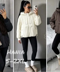 Kurtki damskie,size s-2xl,Paczka 5szt,1kolor