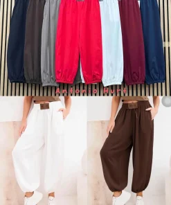 Spodnie damskie,size uni,Paczka 6szt ,mix kolor