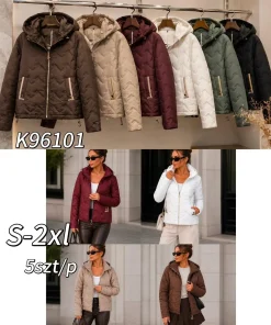 Kurtki damskie ,size s-2xl,Paczka 5szt ,1kolor