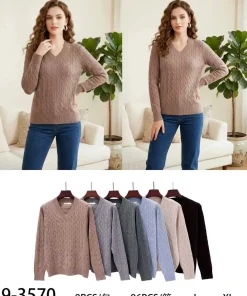 Swetry Damskie ,Size l/xl,paczka 12szt, mix kolor