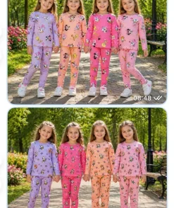 Komplety DZIECIĘCA,size 3-8lat,Paczka 5szt ,1 kolor