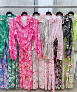 Sukienki Damskie WŁOSKA,Size uni,paczka 6szt, mix kolor