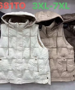 Kamizelki Damskie,size 3xl-7xl,Paczka 5szt ,1kolor