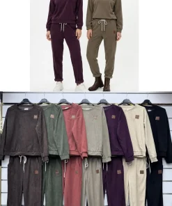 Komplety Damskie WŁOSKA,Size uni,paczka 6szt, mix kolor