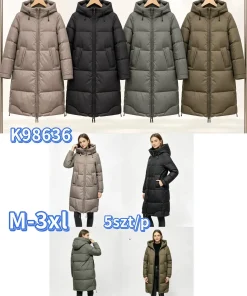 Kurtki damskie ,size m-3xl,Paczka 5szt ,1kolor