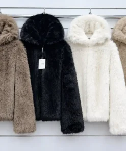 Kurtki Damskie WŁOSKA,Size uni,paczka 6szt, mix kolor