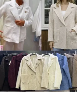 Kurtki Damskie WŁOSKA,Size uni,paczka 6szt, mix kolor