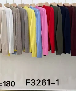 Swetry Damskie WŁOSKA,Size uni,paczka 6szt, mix kolor